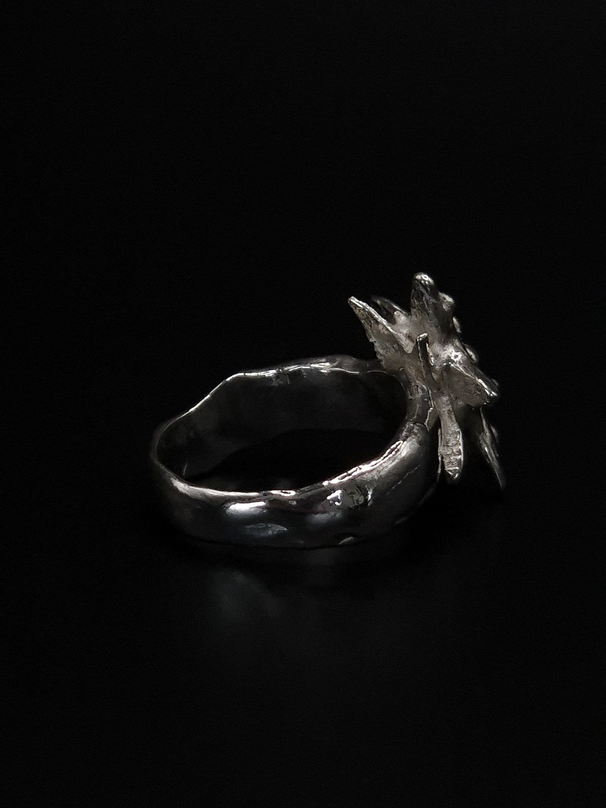 Bague étoile profonde