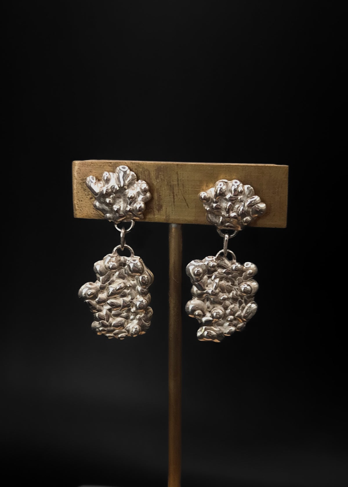 Boucles d'oreilles corallo