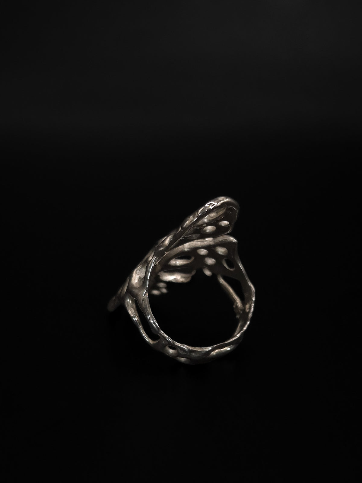 Bague totem fossile