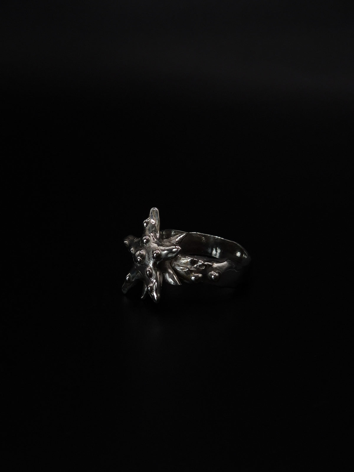 Bague étoile profonde