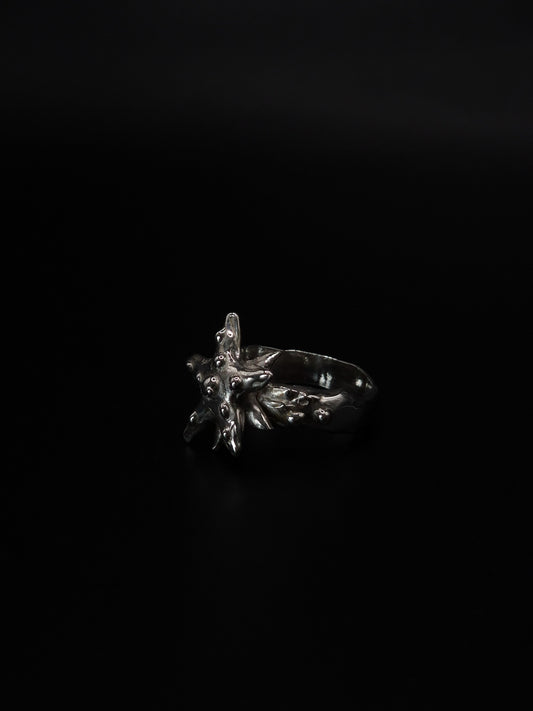 Bague étoile profonde