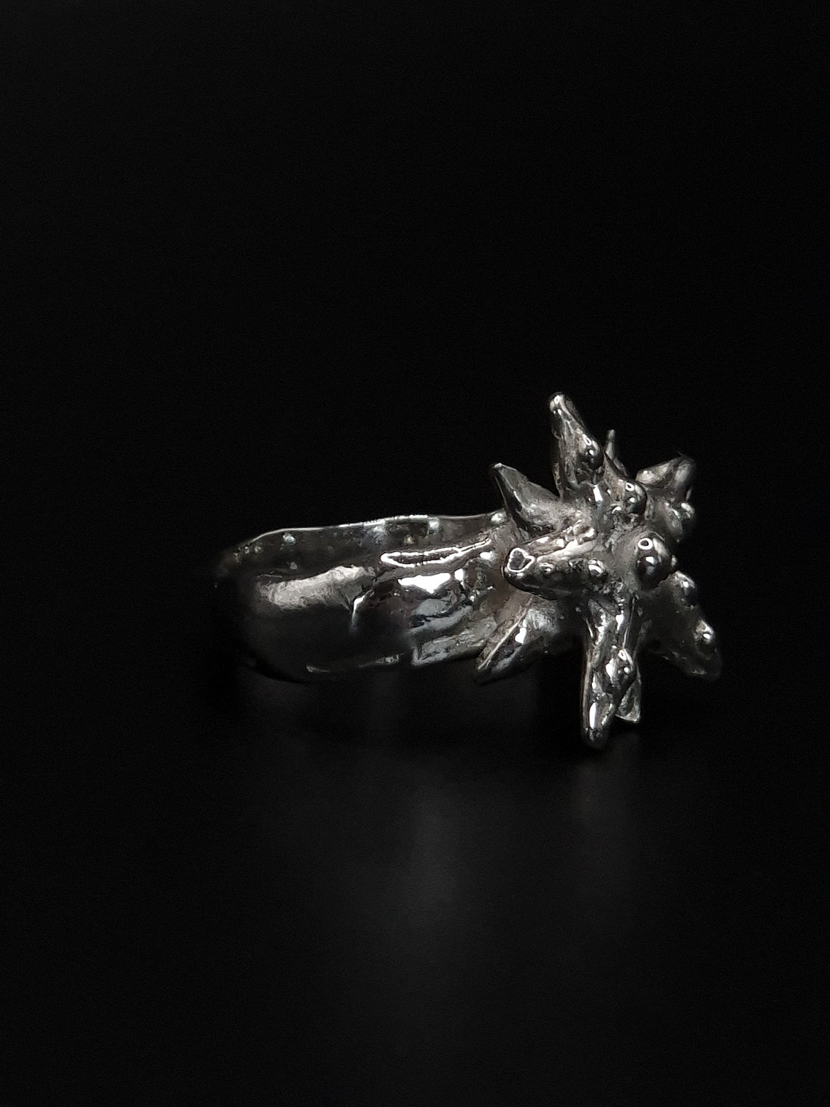 Bague étoile profonde