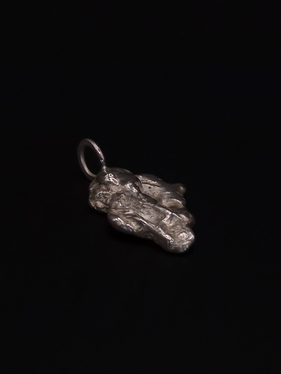 Pendentif cœur gelé