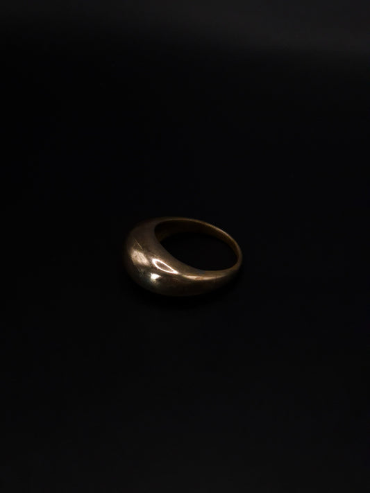 Bague goutte sombre