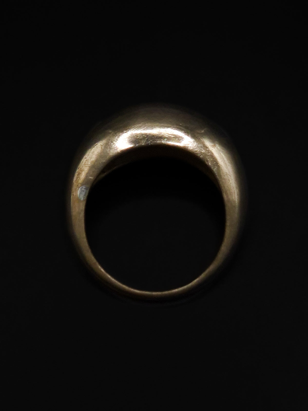 Bague goutte sombre