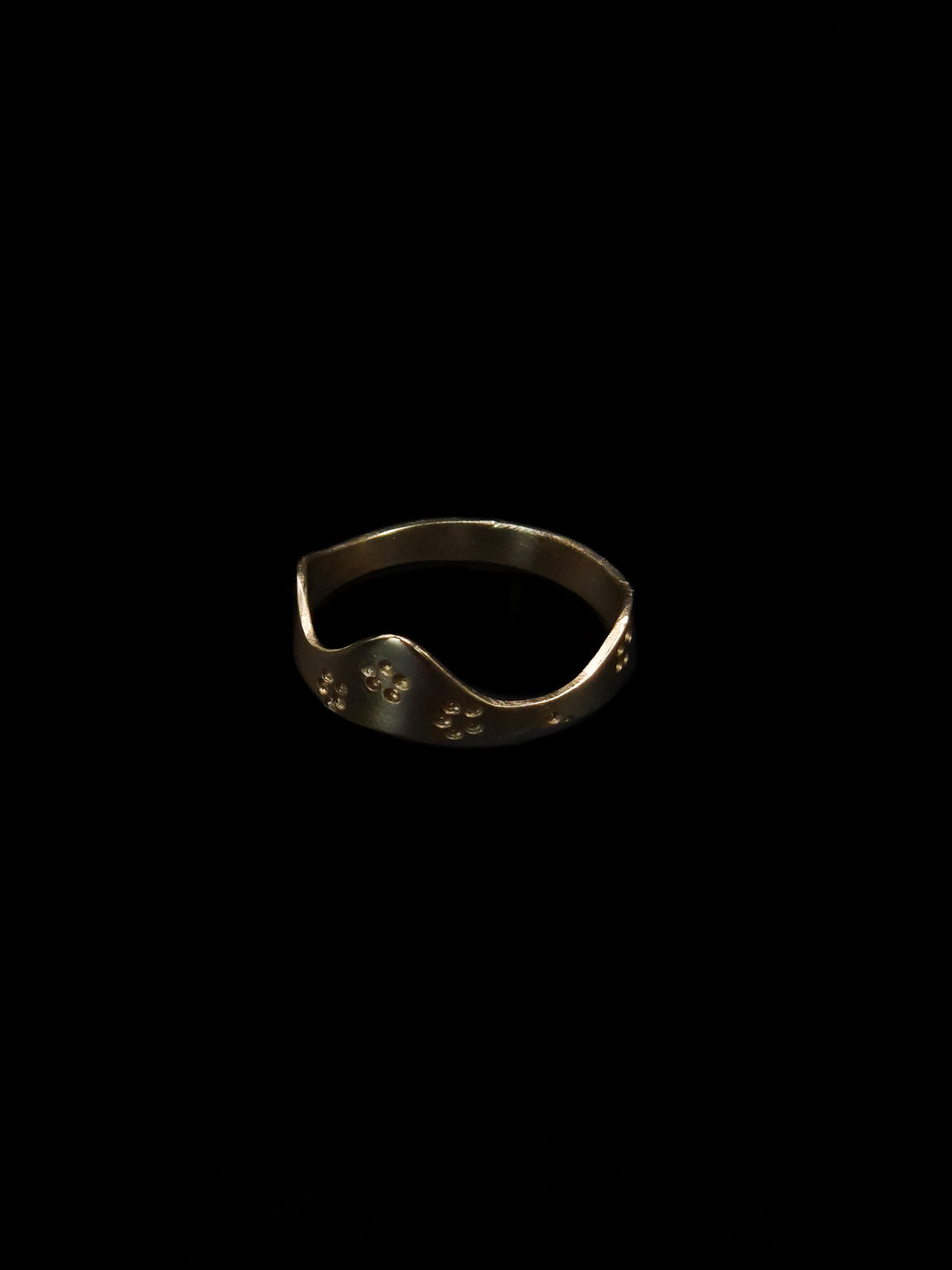 Bague lune douce