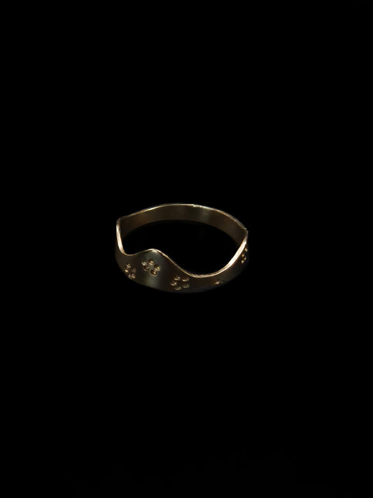 Bague lune douce