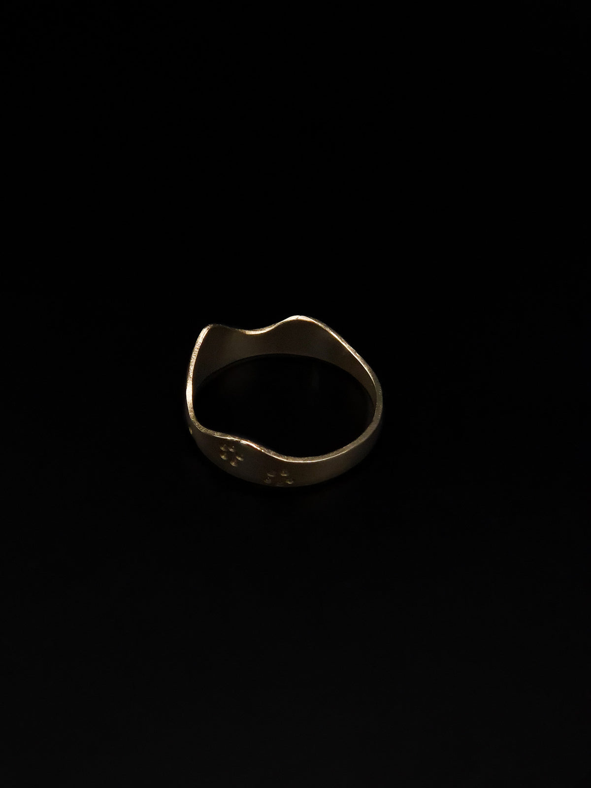 Bague lune douce