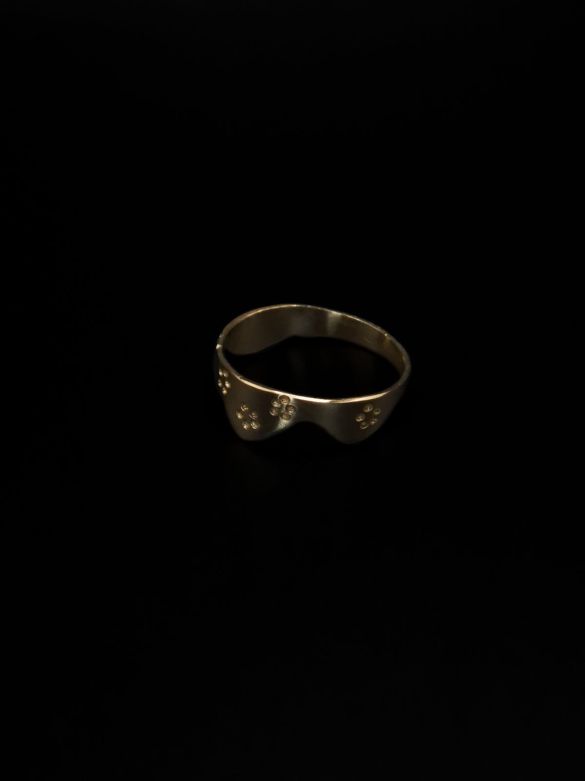 Bague lune douce